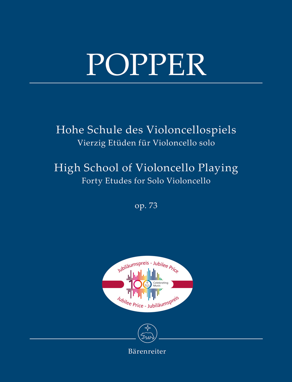 Hohe Schule des Violoncellospiels - Čtyřicet etud pro violoncello sólo op. 73