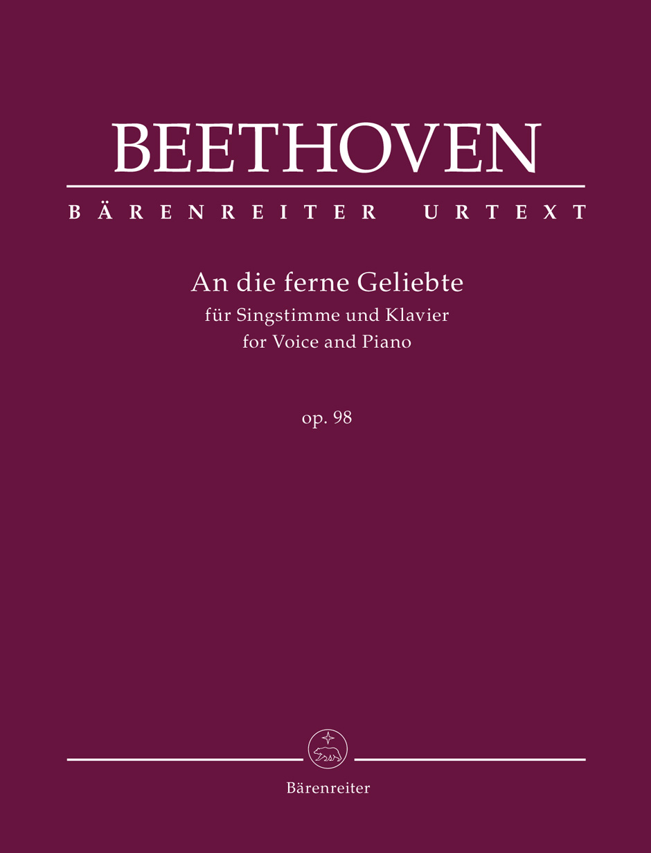 An die ferne Geliebte for Voice and Piano op. 98