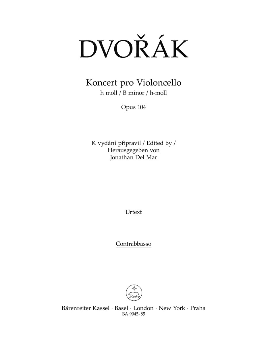 Koncert pro violoncello a orchestr h moll op. 104