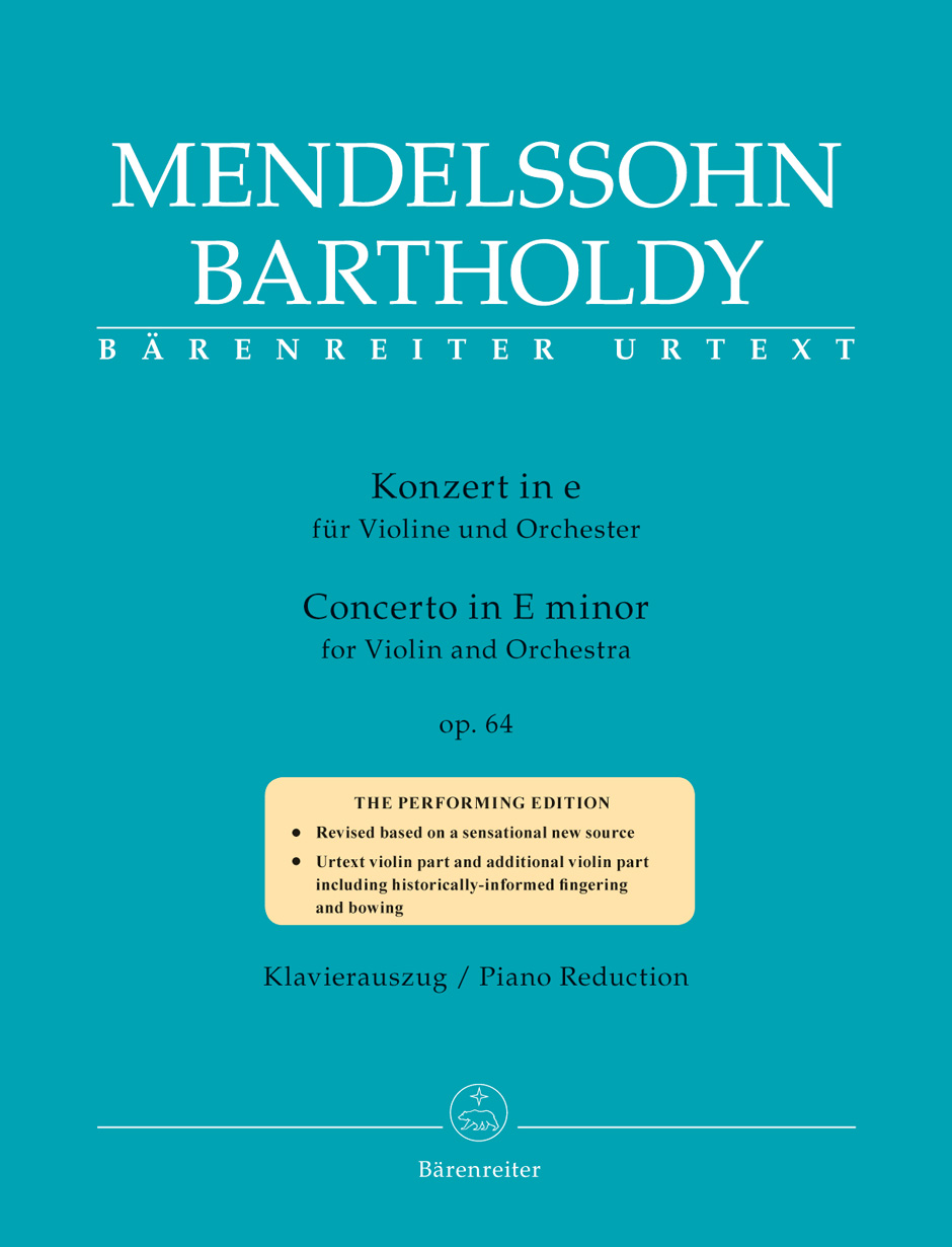 Koncert pro housle a orchestr e-Moll op. 64 druhá verze 1845