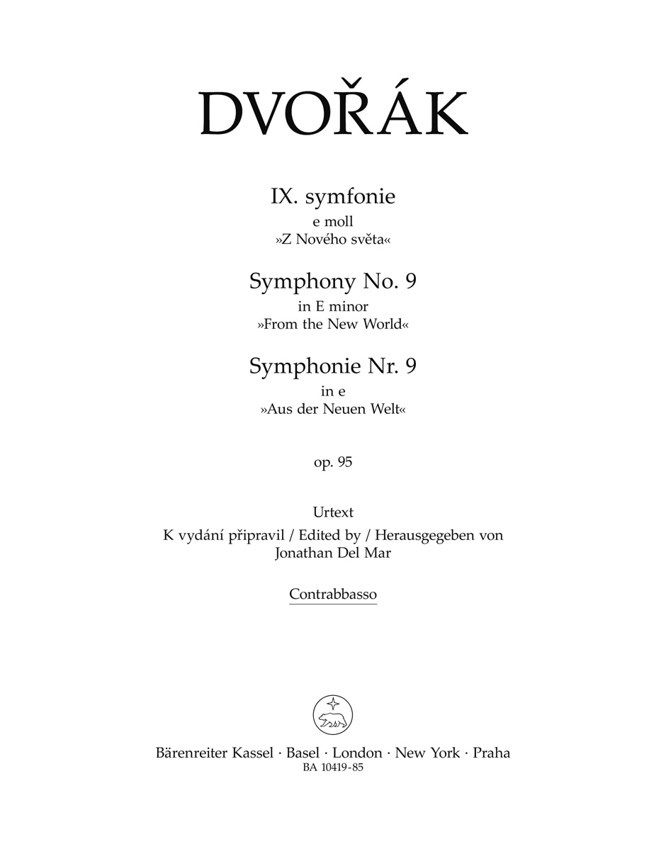 Symfonie č. 9 e moll op. 95 „Z Nového světa“