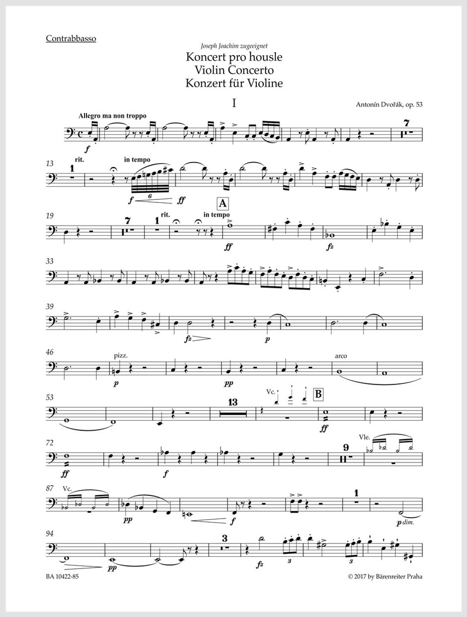 Koncert a moll pro housle a orchestr op. 53