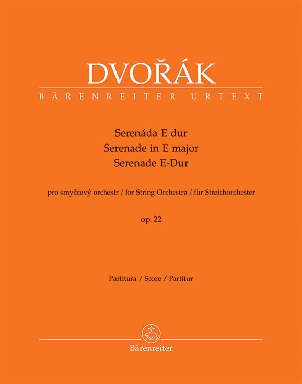Serenáda E dur pro smyčcový orchestr op. 22