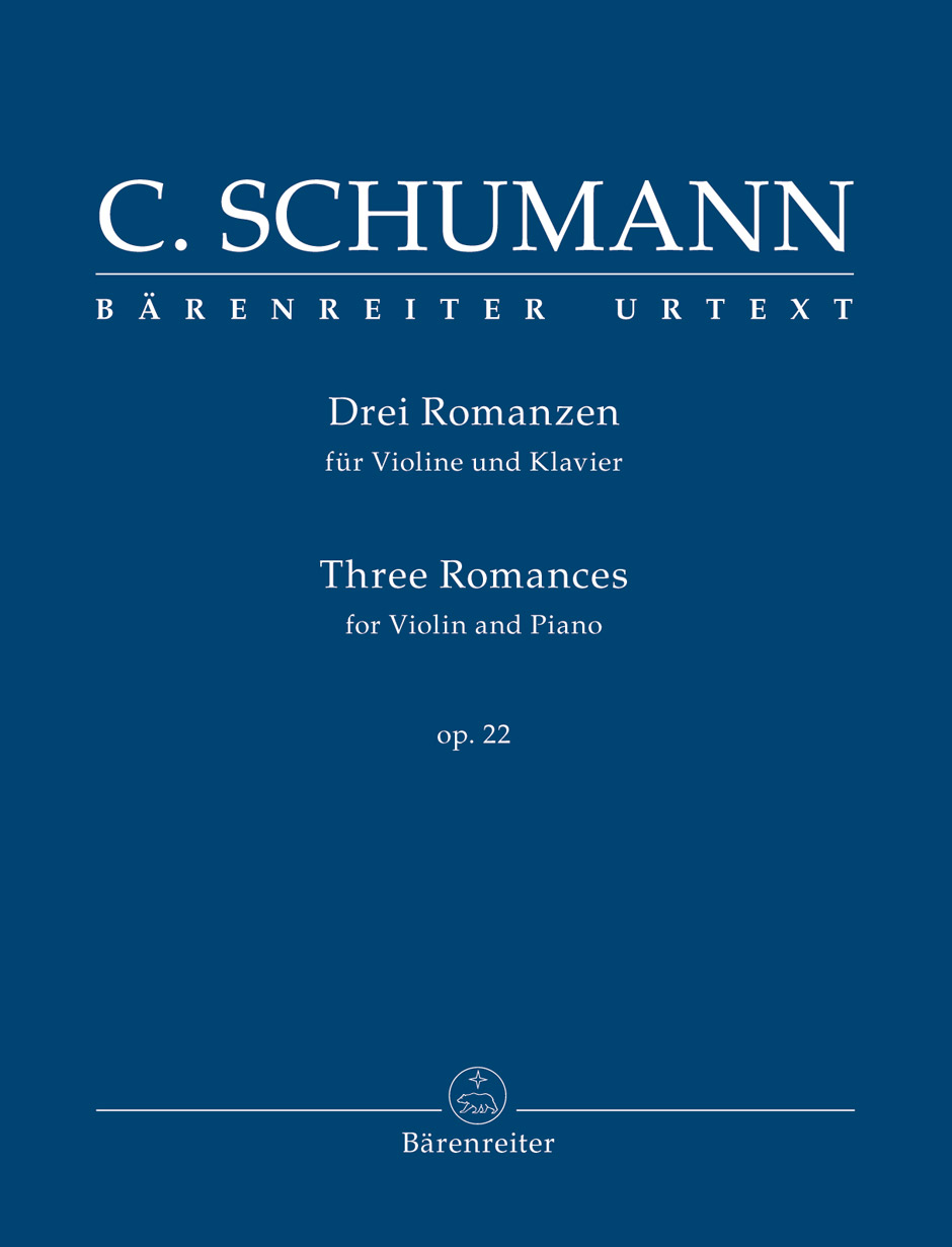 Three Romances for Violin and Piano op. 22
