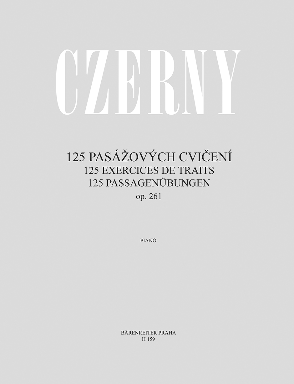 125 pasážových cvičení op. 261 (e-noty)