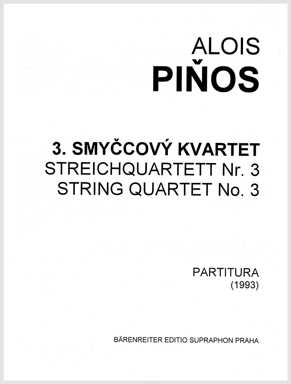 Smyčcový kvartet č. 3