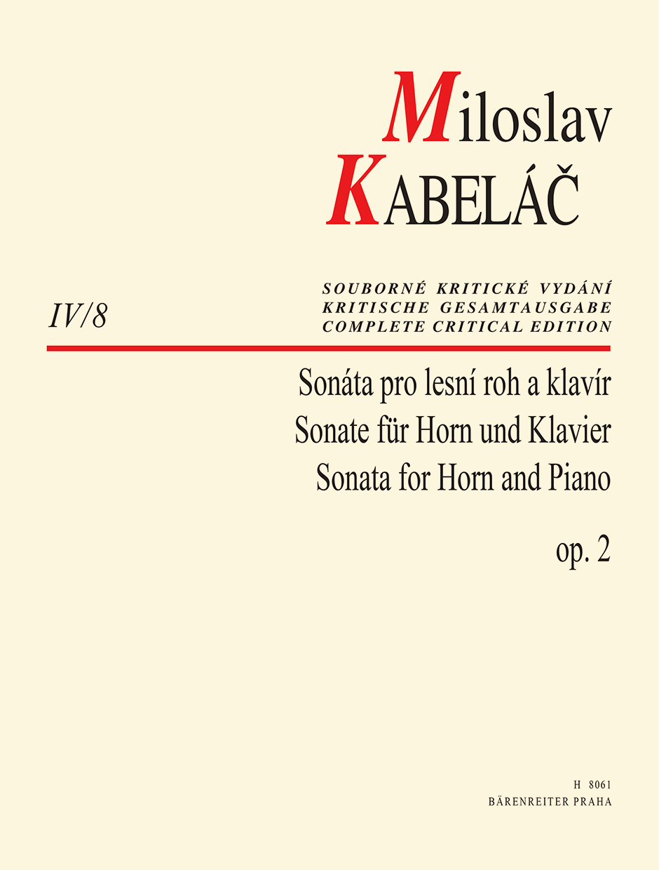 Sonáta pro lesní roh a klavír op. 2