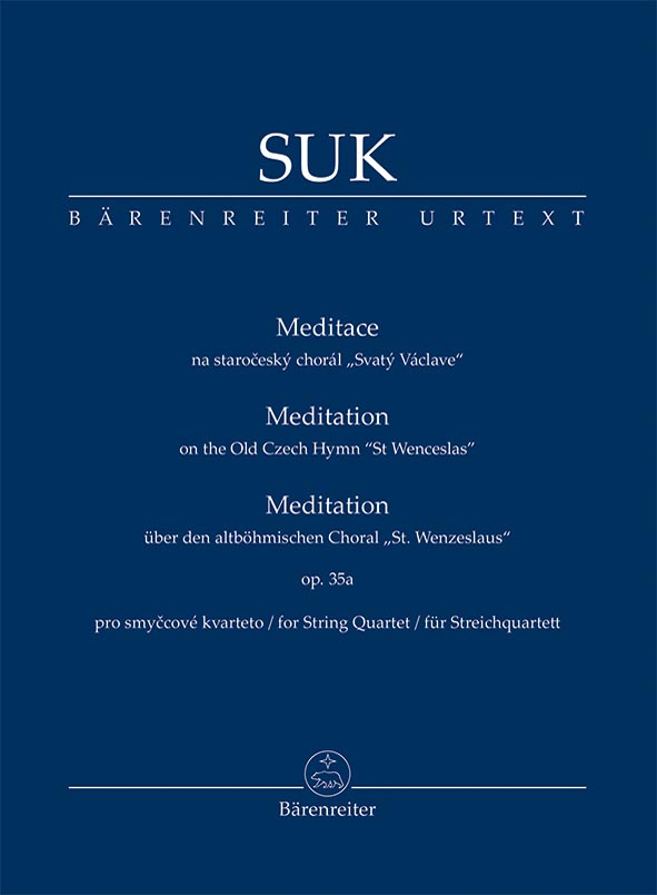 Meditace na staročeský chorál Svatý  Václave op. 35a
