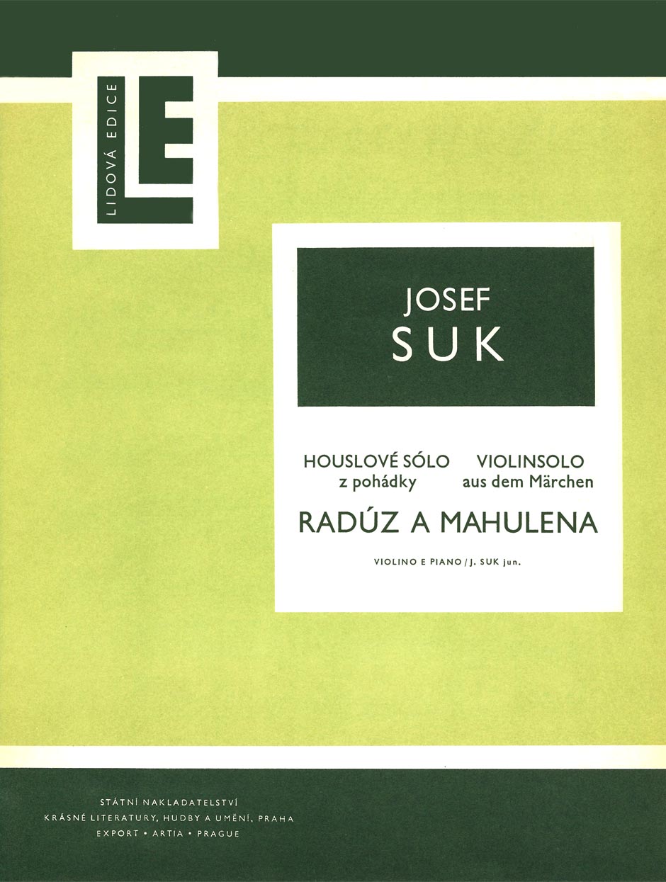 Houslové sólo ze scénické hudby k Zeyerově hře Radúz a Mahulena