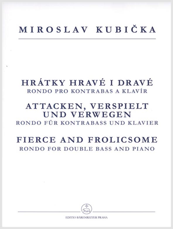 Hrátky hravé i dravé - rondo pro kontrabas a klavír